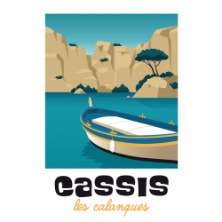 Cassis rocks - poster