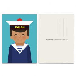 Marine boy - card