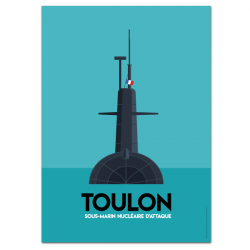 Nuclear submarine - poster
