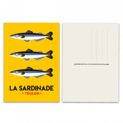 sardine Fish - card
