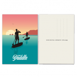 Summer Paddle - card